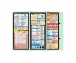 WhiteCoat Clipboard® Trifold - Mint Primary Care Edition